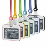 Ecuson Orizontal, 85 x 54 mm, cu Șnur din Silicon, ErichKrause